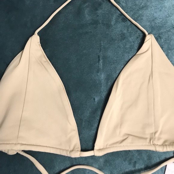 Stone Fox Swim Tropez Bikini Top Tannin Size M Medium New With Tags NWT 1052T - Picture 15 of 16